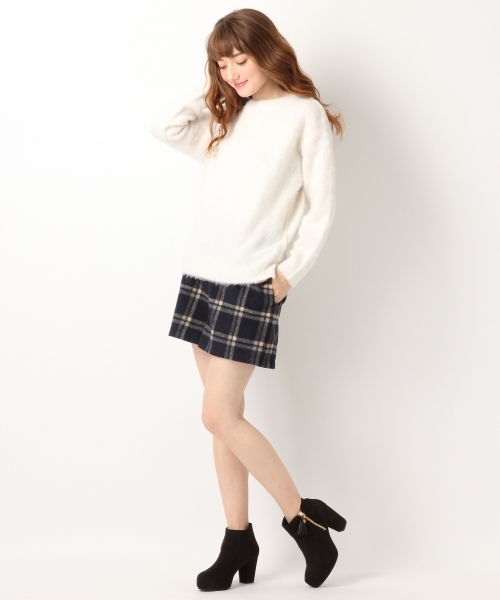 Heather(ヘザー)の「A*フワモコニットプルオーバー 741816(ニット/セーター・レディース・ピンク系その他/ホワイト/ブルー系その他・ONE SIZE)」の4枚目の写真