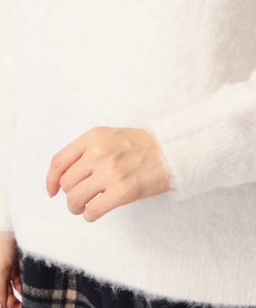Heather(ヘザー)の「A*フワモコニットプルオーバー 741816(ニット/セーター・レディース・ピンク系その他/ホワイト/ブルー系その他・ONE SIZE)」の11枚目の写真