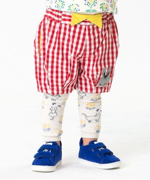 Petit jam（プチジャム）の「お花とロバさんのショートパンツ(ショート  