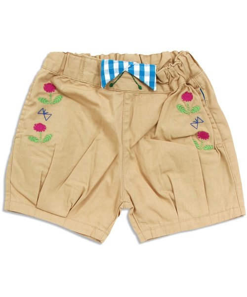 Petit jam（プチジャム）の「お花とロバさんのショートパンツ(ショート  