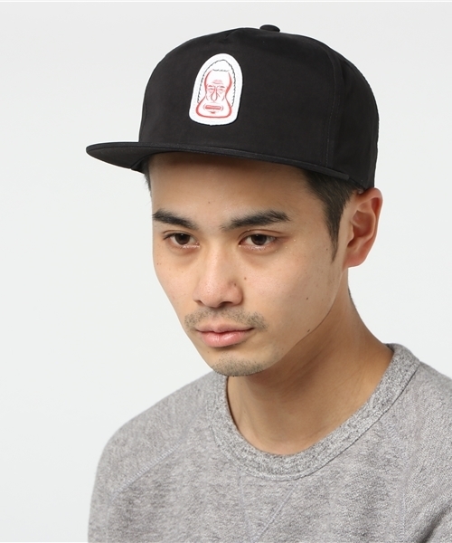 White RVCA Men/'s B-McGee Snapback Hat Cap