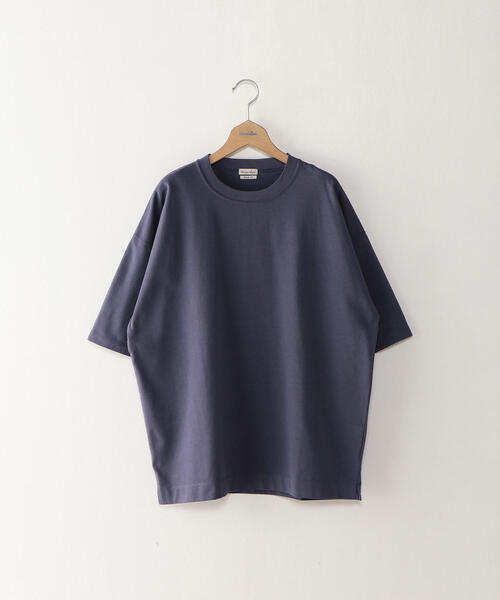 Steven Alan（スティーブンアラン）の「＜Steven Alan＞ HI-DENS CN 5SL BOLD/Tシャツ（Tシャツ/カットソー・メンズ・ブラック/ライトブルー/ホワイト/イエロー/ネイビー/シャーベット/ダークグリーン/パープル/ナチュラル・LARGE/SMALL/MEDIUM/X-LARGE）」の7枚目の写真