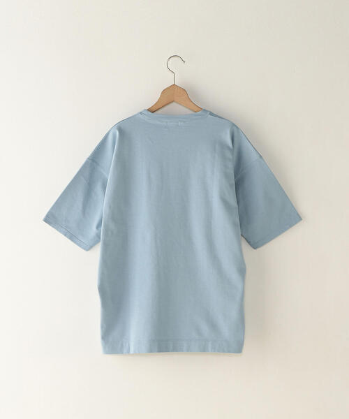 Steven Alan（スティーブンアラン）の「＜Steven Alan＞ HI-DENS CN 5SL BOLD/Tシャツ（Tシャツ/カットソー・メンズ・ブラック/ライトブルー/ホワイト/イエロー/ネイビー/シャーベット/ダークグリーン/パープル/ナチュラル・LARGE/SMALL/MEDIUM/X-LARGE）」の10枚目の写真