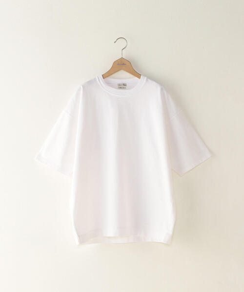 Steven Alan(スティーブンアラン)の「<Steven Alan> HI-DENS CN 5SL BOLD/Tシャツ(Tシャツ/カットソー・メンズ・ホワイト/ブラック/シャーベット/イエロー/ライトブルー/ネイビー/ダークグリーン/パープル/ナチュラル・MEDIUM/X-LARGE/LARGE/SMALL)」の18枚目の写真
