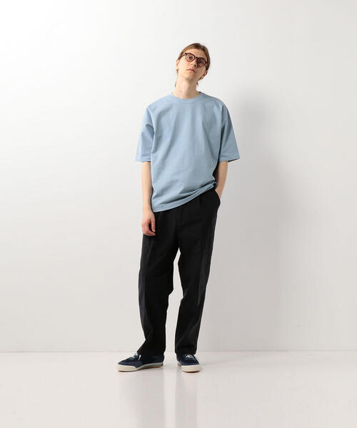 Steven Alan(スティーブンアラン)の「<Steven Alan> HI-DENS CN 5SL BOLD/Tシャツ(Tシャツ/カットソー・メンズ・ホワイト/ブラック/シャーベット/イエロー/ライトブルー/ネイビー/ダークグリーン/パープル/ナチュラル・MEDIUM/X-LARGE/LARGE/SMALL)」の12枚目の写真