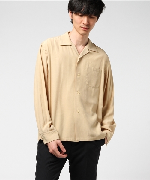 Style Eyes /スタイルアイズ : L/S RAYON SHIRTS #