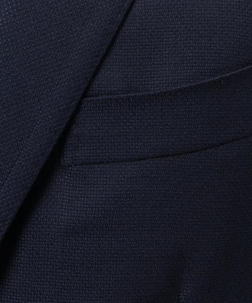 green label relaxing（グリーンレーベルリラクシング）の「[カノニコ] CANONICO MESH RG NT 2PP-　ジャケット ◆（テーラードジャケット・メンズ・グレー/ロイヤルブルー/ネイビー/ベージュ/ブラック・48/44/46/50/42）」の9枚目の写真