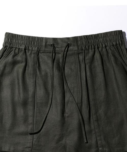 MONKEY TIME（モンキータイム）の「＜Chapter＞ CRATE DRPD SHORTS/ショーツ ◆（その他パンツ・メンズ・オリーブ・30inch/28inch/32inch）」の3枚目の写真