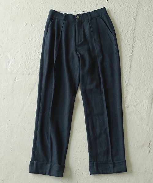 TODAYFUL（トゥデイフル）の「センタータックトラウザース（その他パンツ・レディース・ネイビー/ホワイト/キャメル・38inch/36inch）」の16枚目の写真