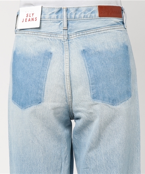 SLY(スライ)の「FRED REMAKE HR BAGGY(デニムパンツ・レディース・ブルー・27inch/24inch/26inch/25inch)」の8枚目の写真