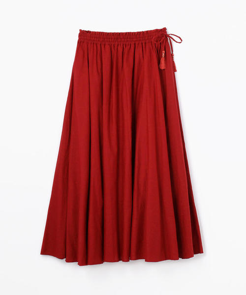 Tomorrowland トゥモローランド の Fil リネンコットン ロングスカート スカート Wear