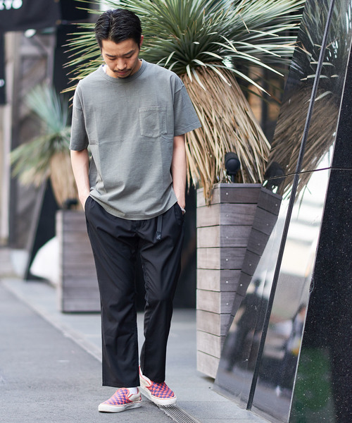 CIAOPANIC（チャオパニック）の「ピグメントビッグシルエットTシャツ（Tシャツ/カットソー・メンズ・イエロー/サンドベージュ/ブラック/パープル/その他12/ブルー・LARGE/MEDIUM/SMALL）」の14枚目の写真