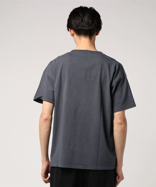 CIAOPANIC（チャオパニック）の「ピグメントビッグシルエットTシャツ（Tシャツ/カットソー・メンズ・イエロー/サンドベージュ/ブラック/パープル/その他12/ブルー・LARGE/MEDIUM/SMALL）」の7枚目の写真