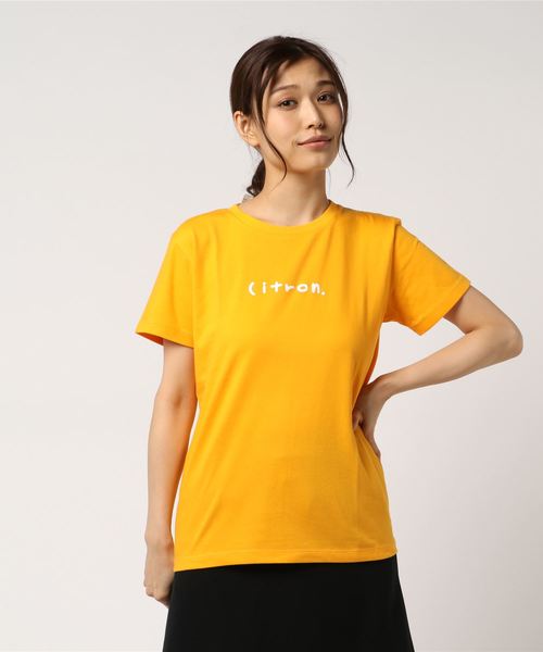 SLOBE citron.（スローブシトロン）の「wakaru×SLOBE citron.コラボ カラーTシャツ◆（Tシャツ/カットソー・レディース・ライトグリーン/サックスブルー/イエロー・FREE）」の18枚目の写真