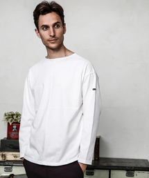 MR.OLIVE | SUEDE PLAIN STITCH / BIG SILHOUTTE BOAT NECK CUT&SEWN(Tシャツ/カットソー)