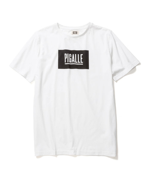 PIGALLE(ピガール)の「TEE SHIRT BOX LOGO(Tシャツ/カットソー PIGALLE(ピガール)の「TEE SHIRT BOX LOGO(Tシャツ/カットソー