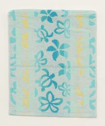 Kahiko（カヒコ）の「【Kahiko】プルメリアホヌフェイスタオル（タオル）」