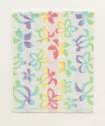 Kahiko（カヒコ）の「【Kahiko】プルメリアホヌフェイスタオル（タオル）」