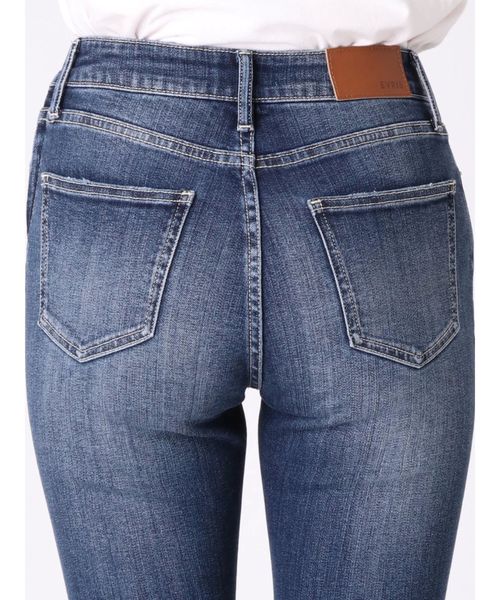 EVRIS（エヴリス）の「フロントスピンドルスキニーデニムパンツ（デニムパンツ・レディース・ブラック/インディゴブルー・SMALL/MEDIUM/X-SMALL）」の18枚目の写真