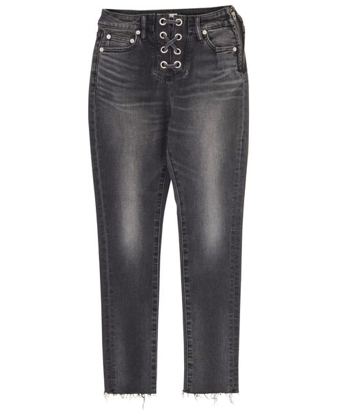 EVRIS（エヴリス）の「フロントスピンドルスキニーデニムパンツ（デニムパンツ・レディース・ブラック/インディゴブルー・SMALL/MEDIUM/X-SMALL）」の10枚目の写真
