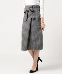 flower | ポリッシュチェックスカート(スカート)