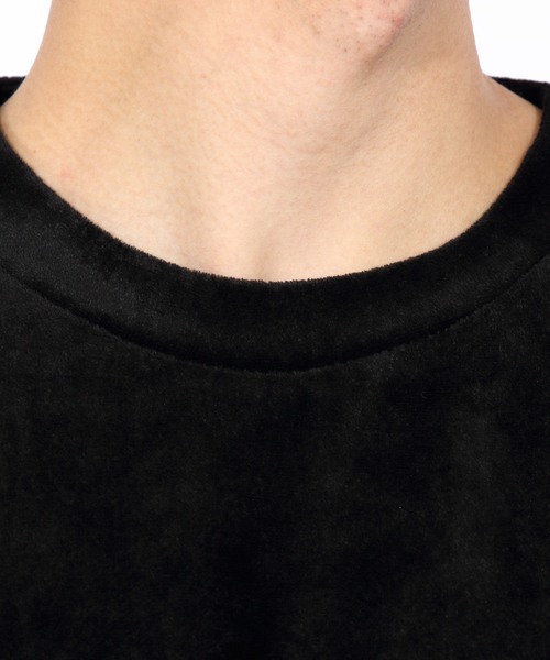 ８(eight)（エイト）の「ベロア 長袖Tシャツ カットソー（Tシャツ/カットソー・メンズ・ブラック/ベージュ/ネイビー/グリーン/ワイン・MEDIUM/LARGE/X-LARGE）」の22枚目の写真