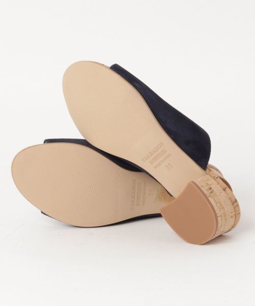 BONTRE（ボントレ）の「甲深ミュールサンダル（サンダル・レディース・ネイビー/シルバー/ゴールド・38/39/35/36/37）」の5枚目の写真