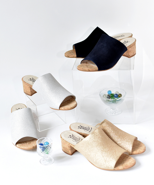 BONTRE（ボントレ）の「甲深ミュールサンダル（サンダル・レディース・ネイビー/シルバー/ゴールド・38/39/35/36/37）」の11枚目の写真