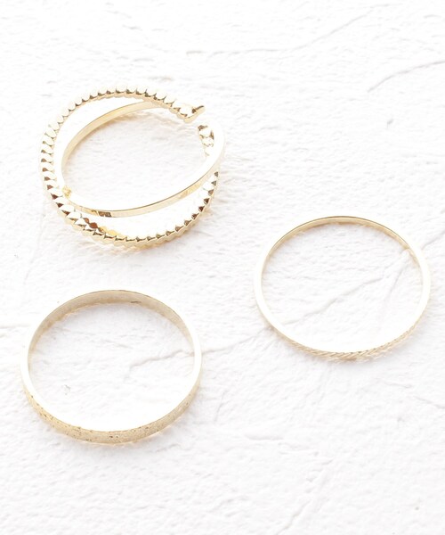 Mignon Flaneur パサージュミニョンフラヌール のファッション Passage アクセサリー セール リング リング３点セットbox リング Passage