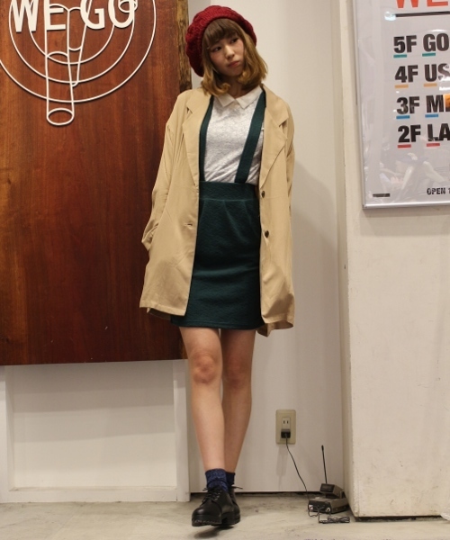 WEGO（ウィゴー）の「WEGO/ビッグジャケット（テーラードジャケット・レディース・ブラック/ライトグレー/ベージュ・FREE）」の13枚目の写真