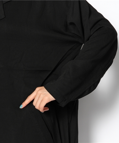 WEGO（ウィゴー）の「WEGO/ビッグジャケット（テーラードジャケット・レディース・ブラック/ライトグレー/ベージュ・FREE）」の9枚目の写真