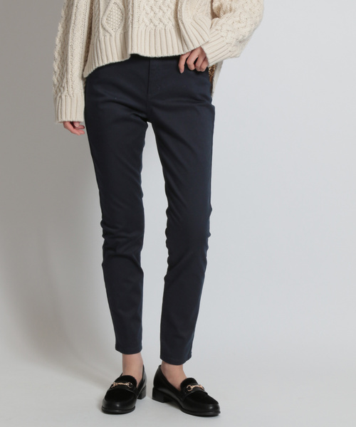 niko and...（ニコアンド）の「裏起毛スリムパンツ（その他パンツ・レディース・ブラック/ベージュ/カーキ/ネイビー・SMALL/MEDIUM/LARGE/X-SMALL）」の5枚目の写真