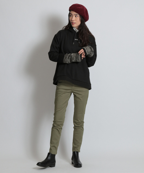 niko and...（ニコアンド）の「裏起毛スリムパンツ（その他パンツ・レディース・ブラック/ベージュ/カーキ/ネイビー・SMALL/MEDIUM/LARGE/X-SMALL）」の6枚目の写真