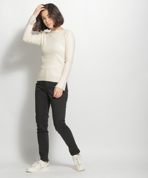 niko and...（ニコアンド）の「裏起毛スリムパンツ（その他パンツ・レディース・ブラック/ベージュ/カーキ/ネイビー・SMALL/MEDIUM/LARGE/X-SMALL）」の14枚目の写真