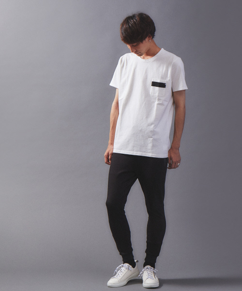 5351 POUR LES HOMMES(ゴーサンゴーイチプールオム)の「圧縮ポンチトラックパンツ(その他パンツ・メンズ・グレー/ブラック・44/46/48/50)」の13枚目の写真