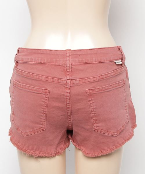 BILLABONG(ビラボン)の「ショートパンツ BILLABONG ビラボン(デニムパンツ・レディース・ホワイト/ピンク/ブルー・S/M)」の5枚目の写真