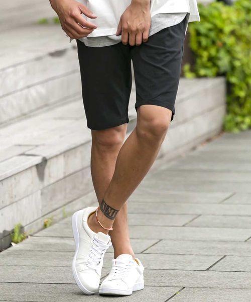 ADMIX/ATELIER SAB MEN（アドミックスアトリエサブメン）の「コットン ツイル カラー ショート パンツ（その他パンツ・メンズ・ホワイト/ブラック/ベージュ/ネイビー/ミント/ライトピンク・50/52/48）」の3枚目の写真