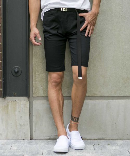 ADMIX/ATELIER SAB MEN（アドミックスアトリエサブメン）の「コットン ツイル カラー ショート パンツ（その他パンツ・メンズ・ホワイト/ブラック/ベージュ/ネイビー/ミント/ライトピンク・50/52/48）」の12枚目の写真