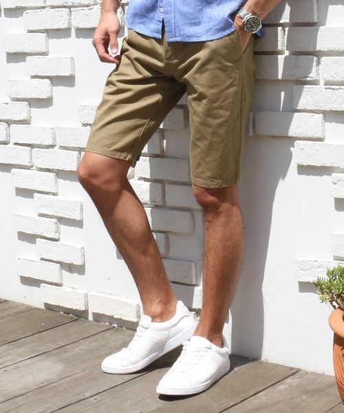 ADMIX/ATELIER SAB MEN（アドミックスアトリエサブメン）の「コットン ツイル カラー ショート パンツ（その他パンツ・メンズ・ホワイト/ブラック/ベージュ/ネイビー/ミント/ライトピンク・50/52/48）」の20枚目の写真