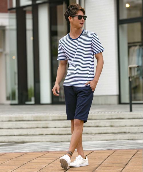 ADMIX/ATELIER SAB MEN（アドミックスアトリエサブメン）の「コットン ツイル カラー ショート パンツ（その他パンツ・メンズ・ホワイト/ブラック/ベージュ/ネイビー/ミント/ライトピンク・50/52/48）」の17枚目の写真