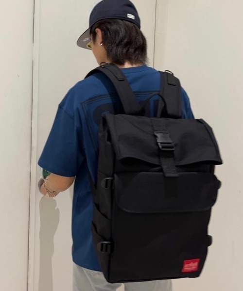 Manhattan Portage（マンハッタンポーテージ）の「Silvercup Backpack　-シルバーカップ バックパック-（バックパック/リュック・メンズ・ブラック・MEDIUM）」の14枚目の写真