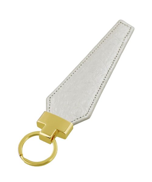 クロコダイルレザーキーホルダー（キーケース/キーアクセサリー）｜sankyo shokai（サンキョウショウカイ） 6,380円