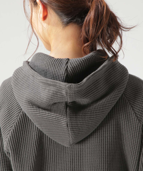 BAYFLOW（ベイフロー）の「ワッフルZIPパーカー（パーカー）」 - WEAR