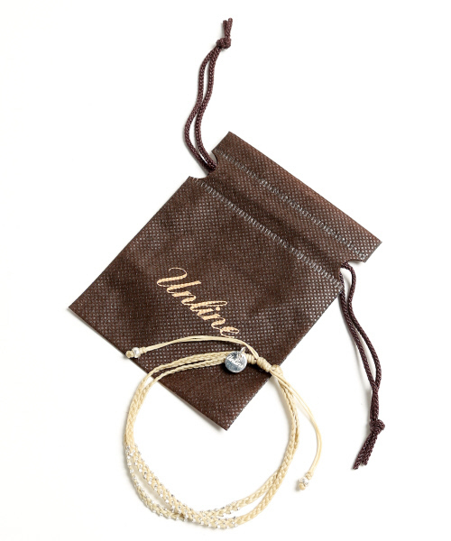 alfredoBANNISTER（アルフレッドバニスター）の「ashlandｶｯﾄ玉2連ｱﾝｸﾚｯﾄ（アンクレット・メンズ・ブラック/ネイビー/レッド/アイボリー・FREE）」の7枚目の写真