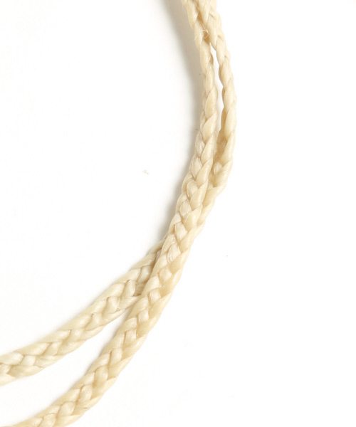 alfredoBANNISTER（アルフレッドバニスター）の「ashlandｶｯﾄ玉2連ｱﾝｸﾚｯﾄ（アンクレット・メンズ・ブラック/ネイビー/レッド/アイボリー・FREE）」の9枚目の写真