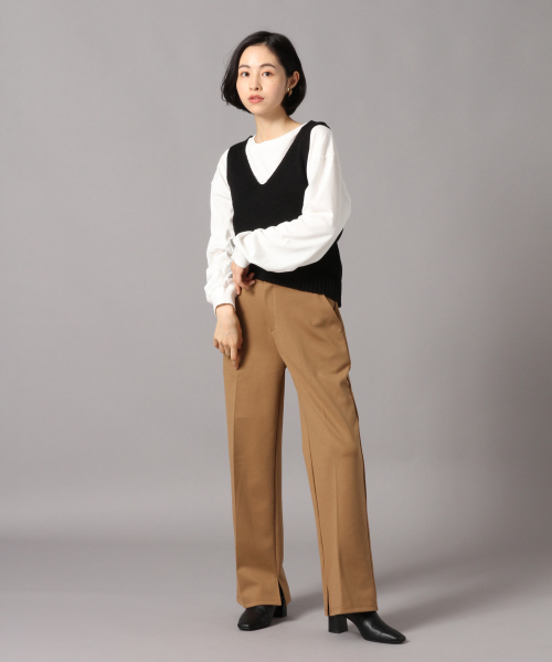 LOWRYS FARM（ローリーズファーム）の「カシュクールビスチェ　850570（ベスト・レディース・ブラック/ライトグレー/ベージュ・FREE）」の10枚目の写真