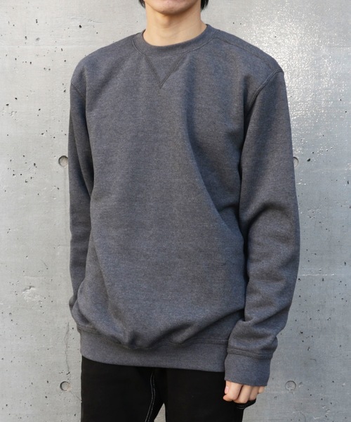 Carhartt(カーハート)の「carhartt/MIDWIGHT CREWNECK SWEAT(スウェット)」|チャコールグレー