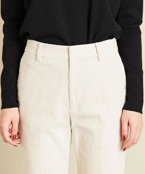 BEAUTY&YOUTH UNITED ARROWS(ビューティーアンドユースユナイテッドアローズ)の「BY∴ 16W コーデュロイフレアパンツ -ウォッシャブル-о(その他パンツ・レディース・モカ/マスタード/オフホワイト・LARGE/SMALL/MEDIUM)」の14枚目の写真