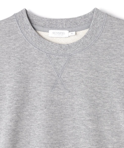 SUNSPEL（サンスペル）の「SUNSPEL / MEN’S COTTON LOOPBACK（Tシャツ/カットソー・メンズ・グレー/ブラック・X-LARGE/MEDIUM/LARGE）」の10枚目の写真