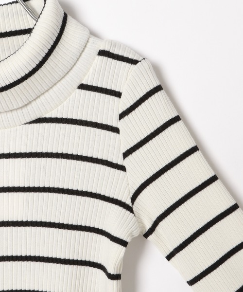 GLOBAL WORK（グローバルワーク）の「【キッズ】テレコタートルネック/長袖/853637（Tシャツ/カットソー・キッズ・ホワイト/ブラック/その他/ワインレッド/その他1・SMALL/MEDIUM/LARGE/X-LARGE/XX-LARGE）」の6枚目の写真